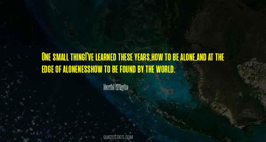 Quotes About The Edge Of The World #56939