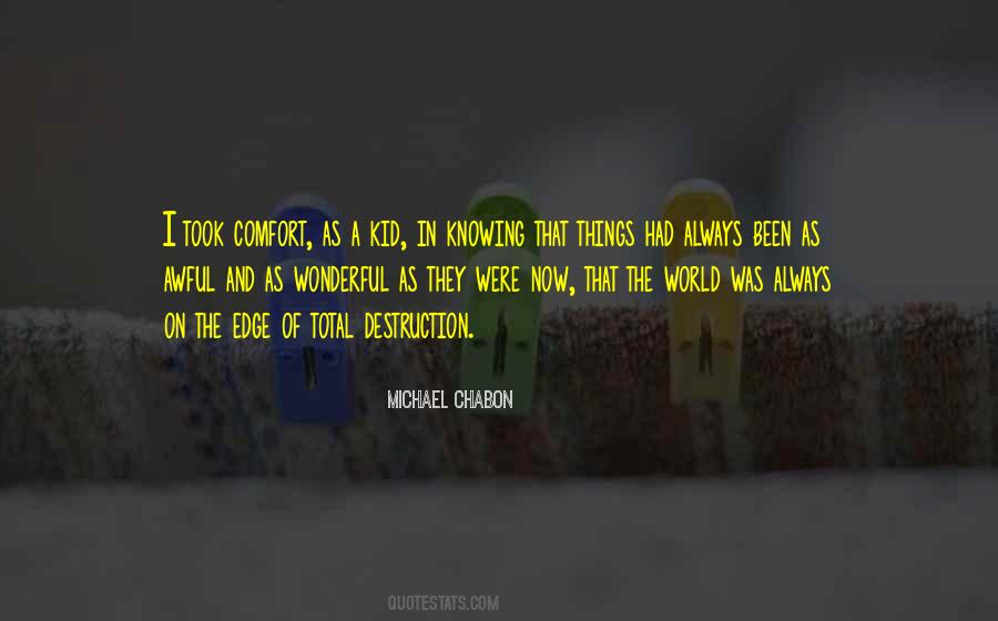 Quotes About The Edge Of The World #679265