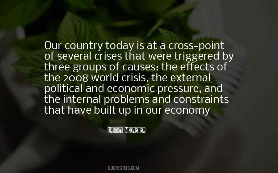 Quotes About The Economic Crisis #1439916