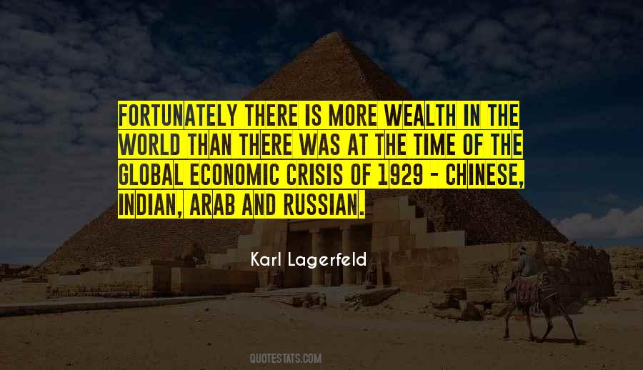 Quotes About The Economic Crisis #1528763