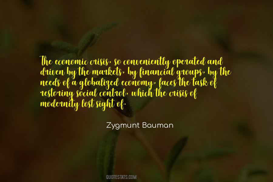 Quotes About The Economic Crisis #1815511