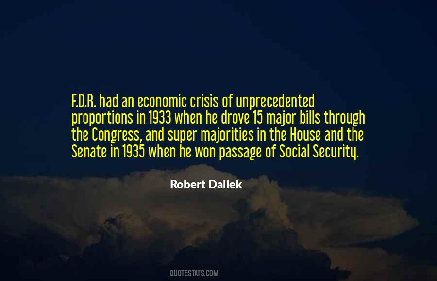 Quotes About The Economic Crisis #1850979