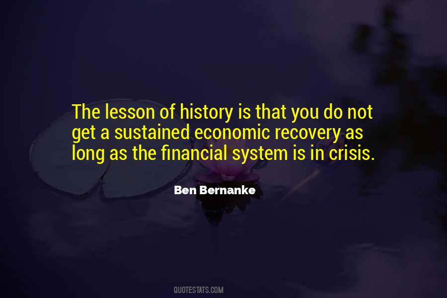 Quotes About The Economic Crisis #1856193