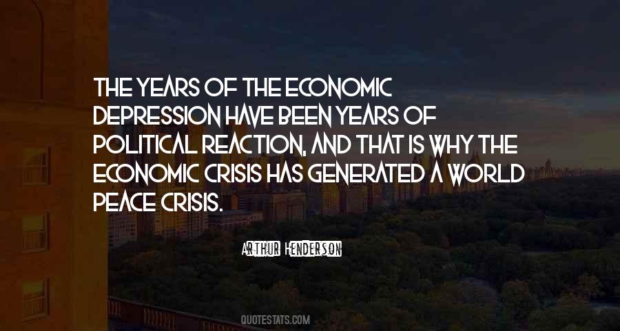 Quotes About The Economic Crisis #224926