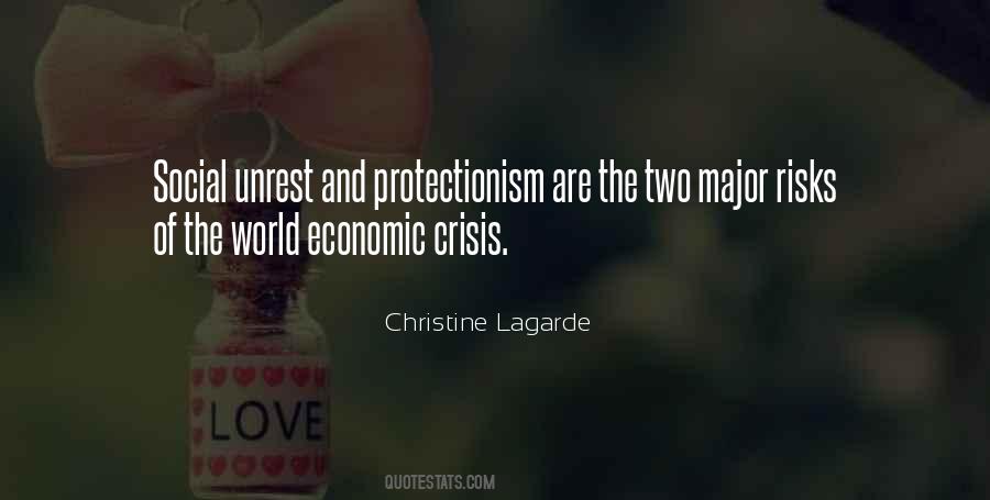 Quotes About The Economic Crisis #524512