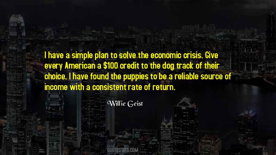 Quotes About The Economic Crisis #57857