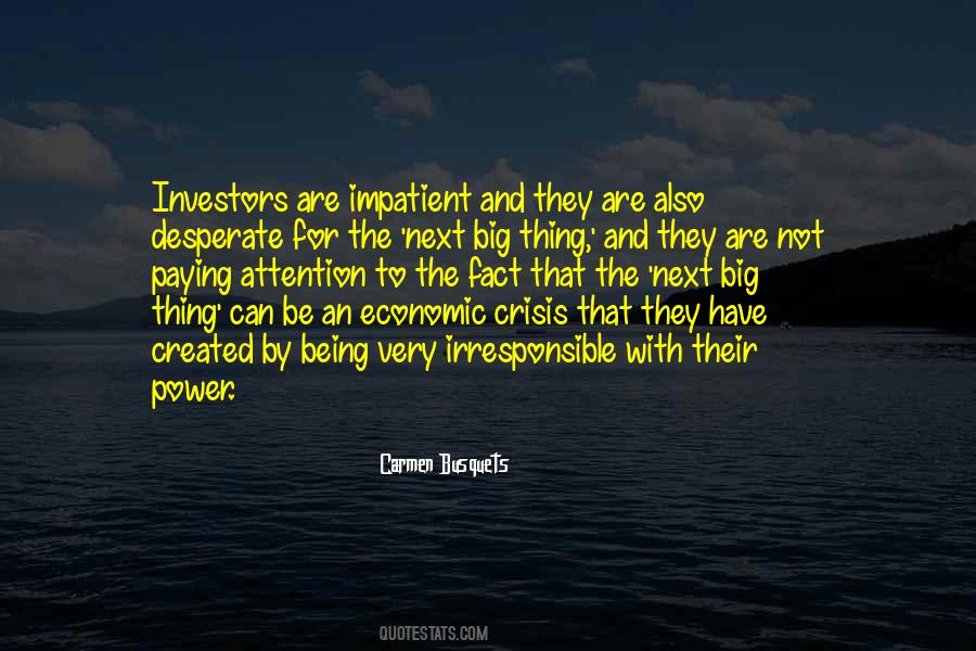 Quotes About The Economic Crisis #685289