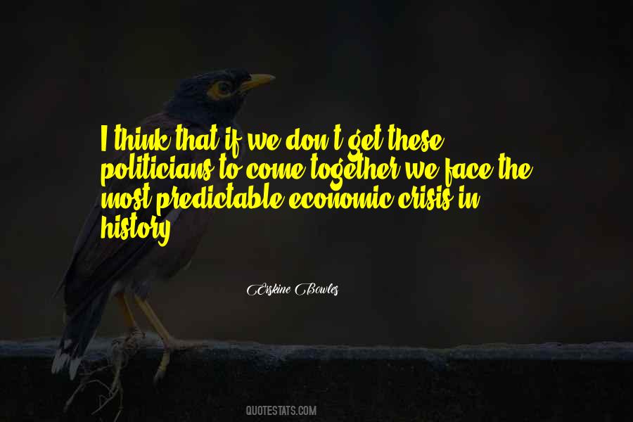 Quotes About The Economic Crisis #708205