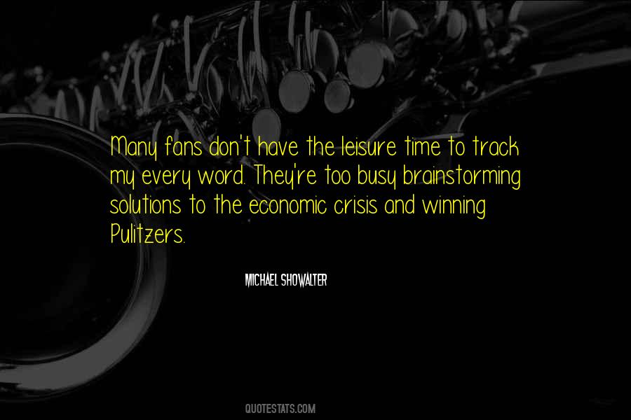 Quotes About The Economic Crisis #858243