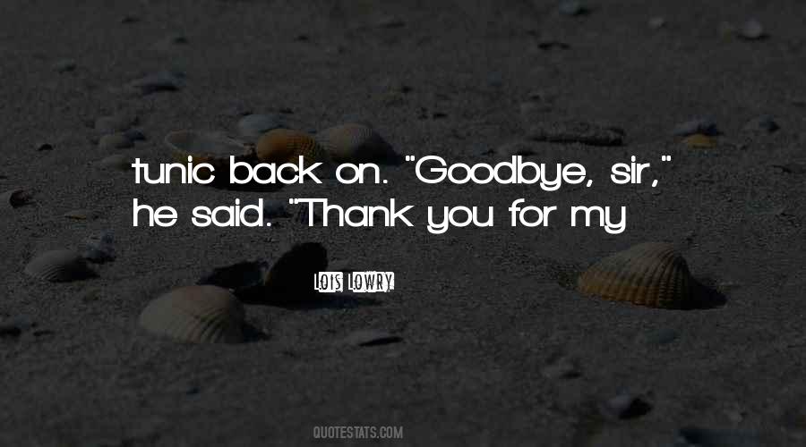 Goodbye Come Back Soon Quotes #869099