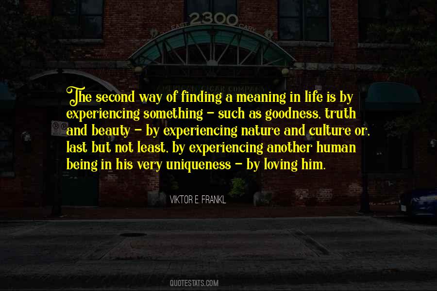 Goodness Of Human Nature Quotes #1216872
