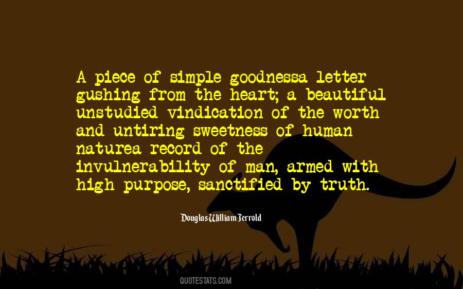 Goodness Of Human Nature Quotes #1396282