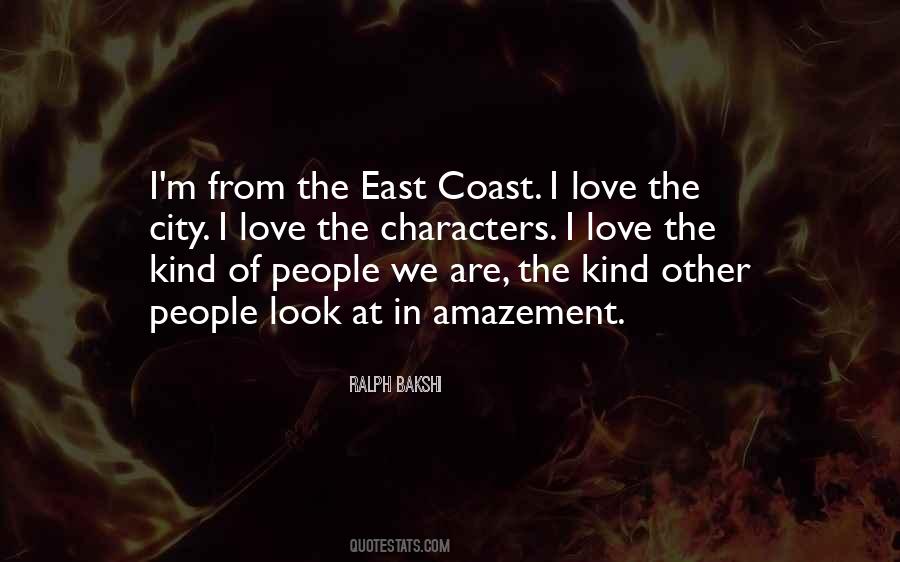 Quotes About The East Coast #47502