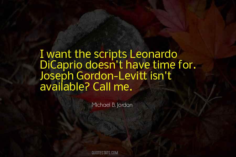 Gordon Levitt Quotes #557035