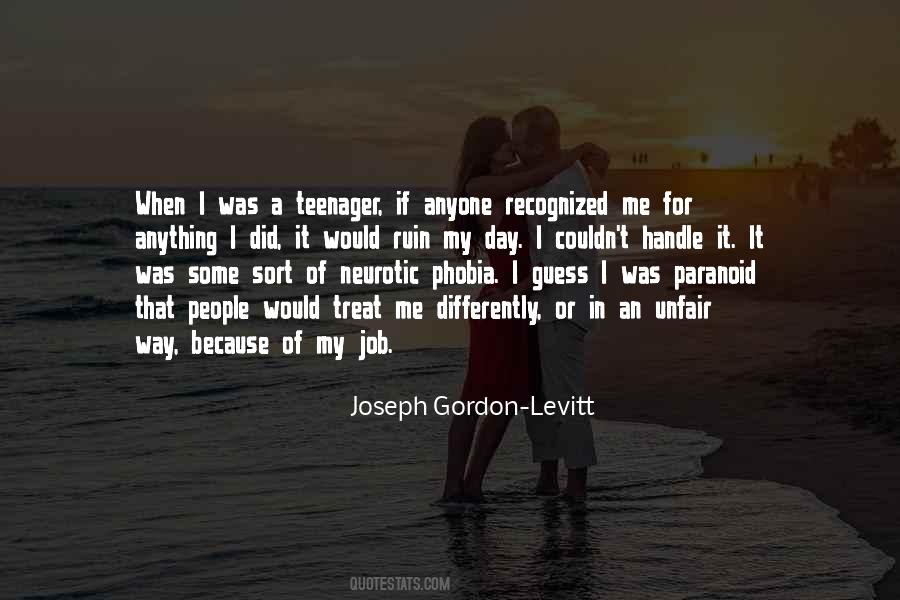 Gordon Levitt Quotes #677686