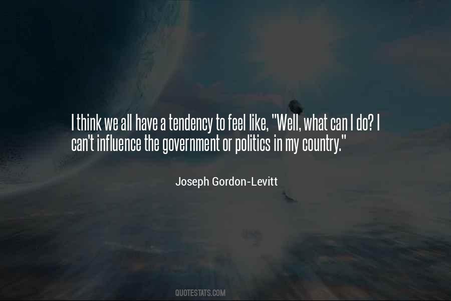Gordon Levitt Quotes #791244