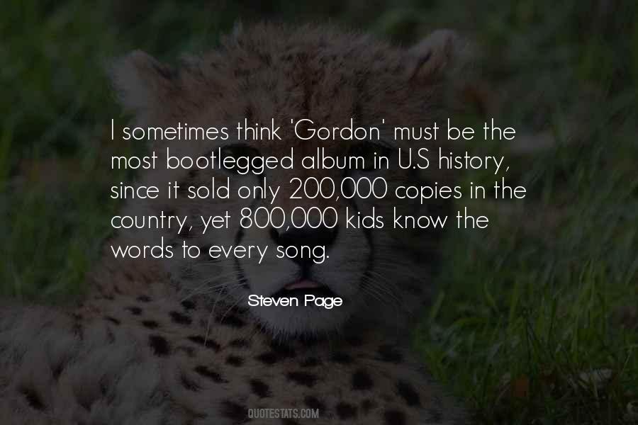 Gordon Quotes #1552686