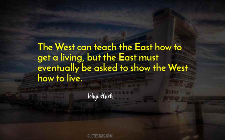 Quotes About The East #1065913