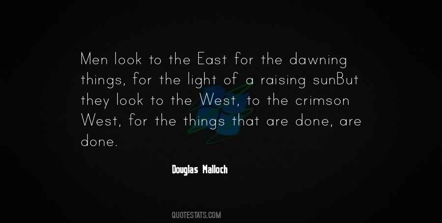 Quotes About The East #1309702