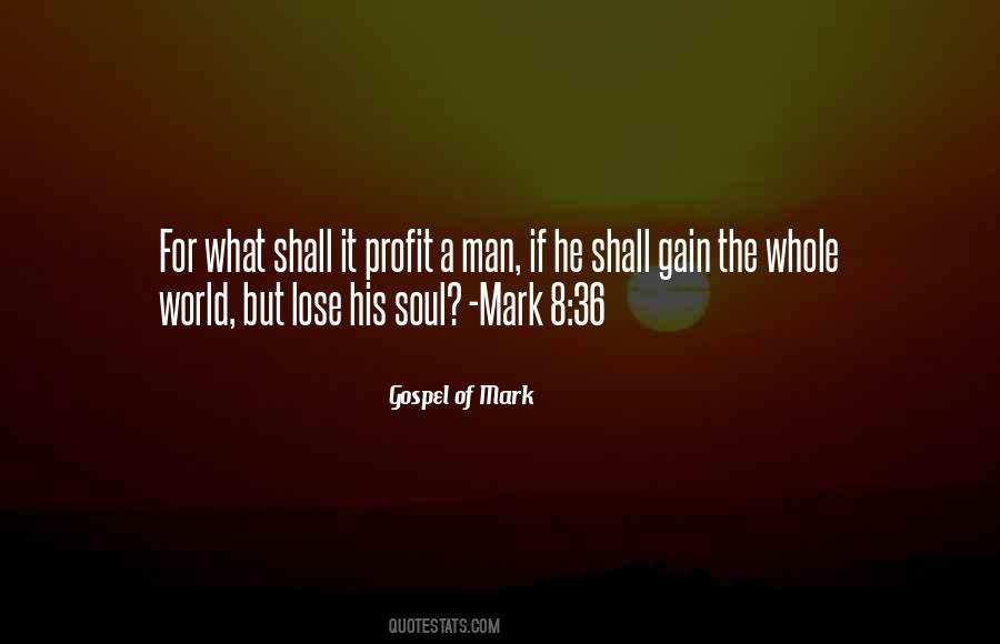 Gospel Of Mark Bible Quotes #936349