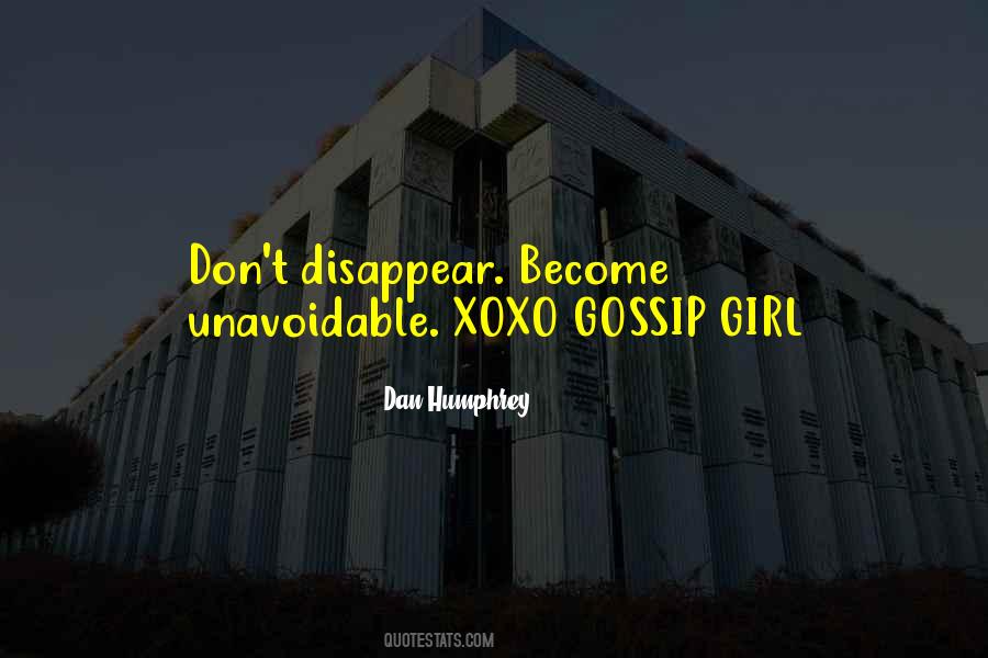 Gossip Girl Xoxo Quotes #1864696