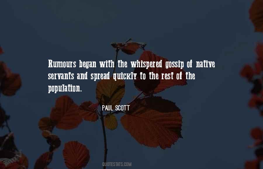Gossip Rumours Quotes #854384
