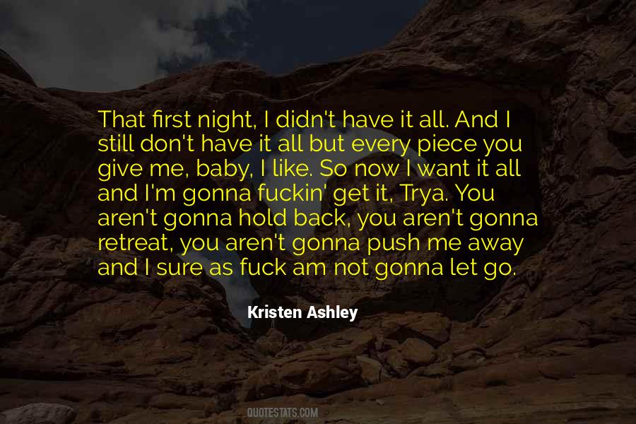 Got My Baby Back Quotes #280889