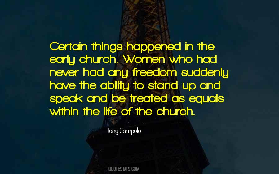 Quotes About The Early Church #1204059