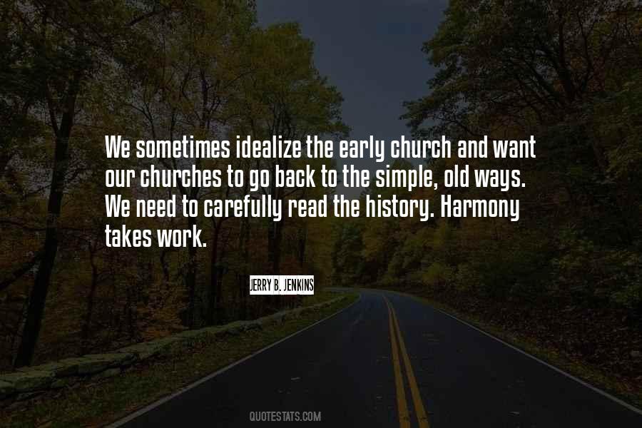 Quotes About The Early Church #1498052