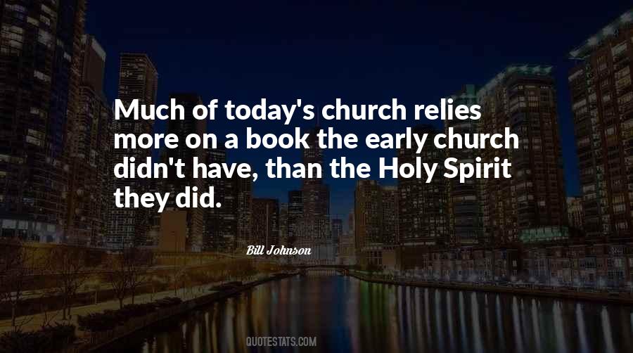 Quotes About The Early Church #16386