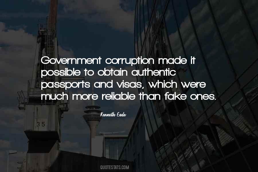 Government And Corruption Quotes #1381500