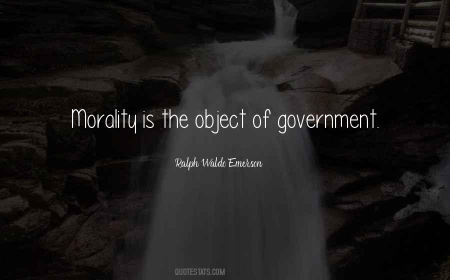 Government And Morality Quotes #113542