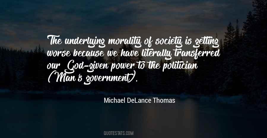 Government And Morality Quotes #1854326