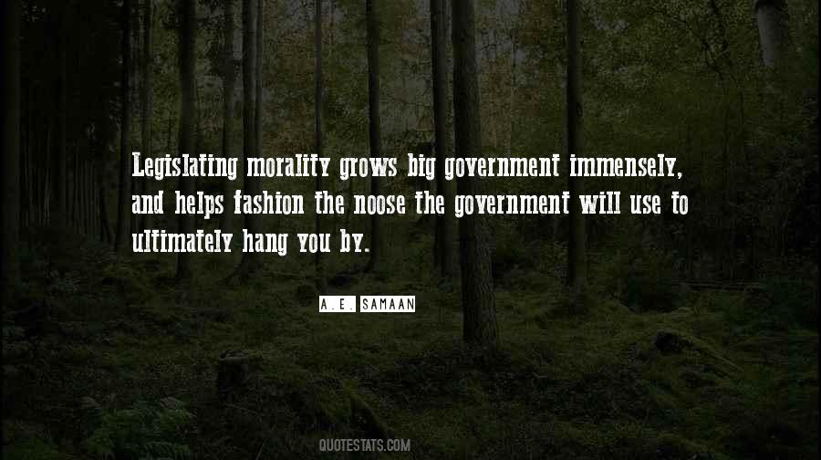 Government And Morality Quotes #235694