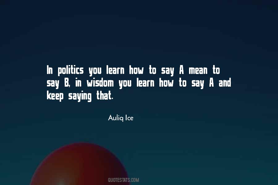 Government And Politics Quotes #282709