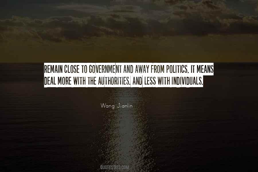 Government And Politics Quotes #584433