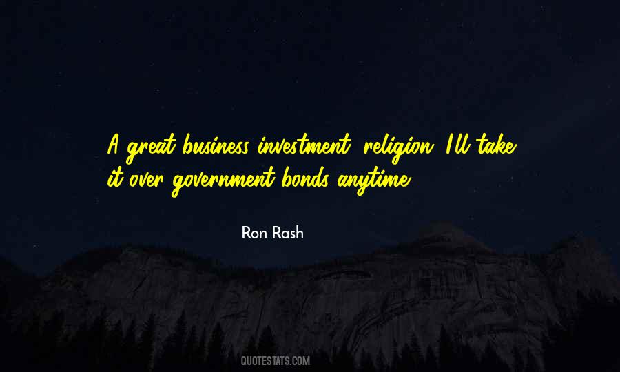 Government Bonds Quotes #1054534