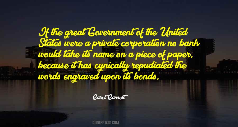 Government Bonds Quotes #819636