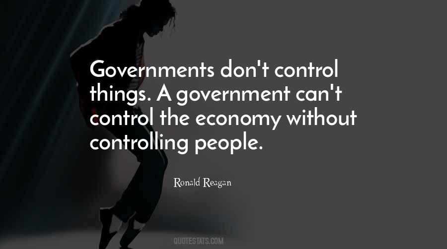 Government Controlling Quotes #839656