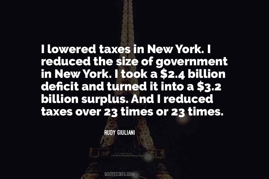 Government Deficit Quotes #134755