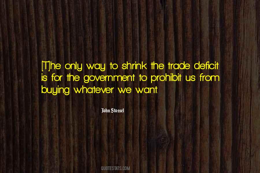 Government Deficit Quotes #1537202