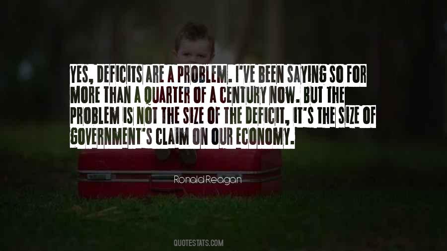 Government Deficit Quotes #753131