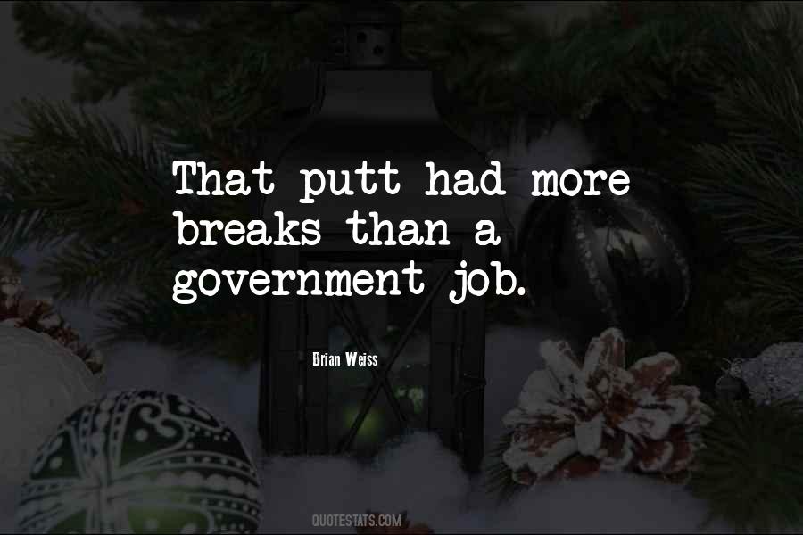 Government Job Quotes #584577