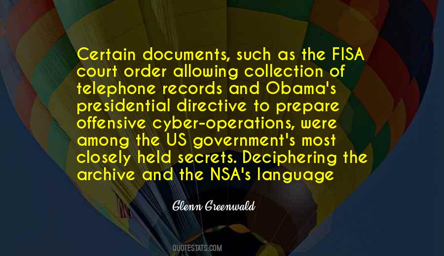 Government Secrets Quotes #147141