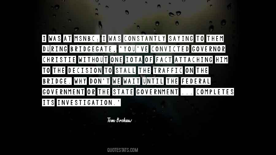 Governor Quotes #1274228