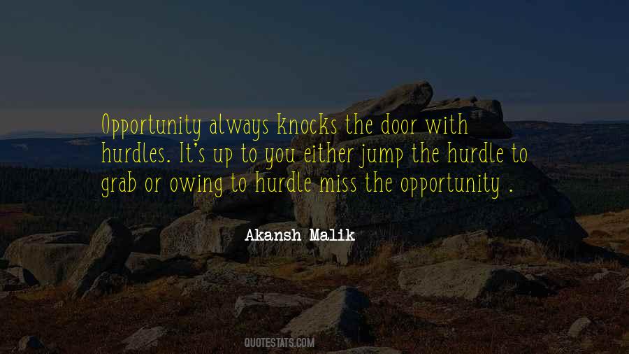 Grab Your Opportunity Quotes #762327