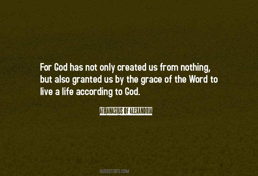 Grace From God Quotes #191236