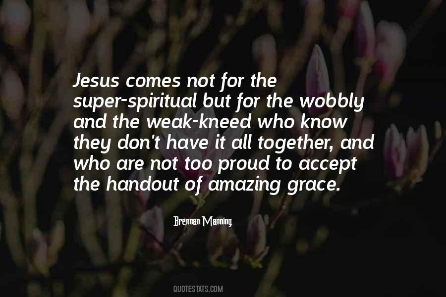 Grace Of Jesus Quotes #139800