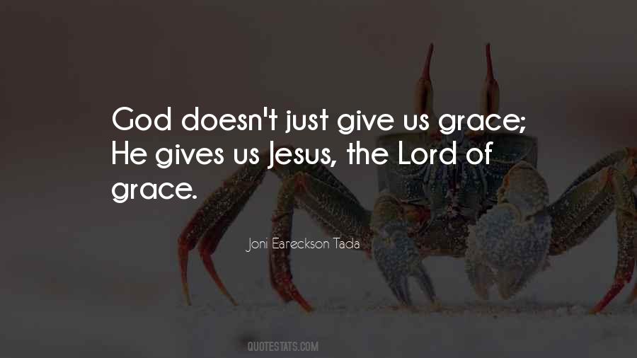 Grace Of Jesus Quotes #143818