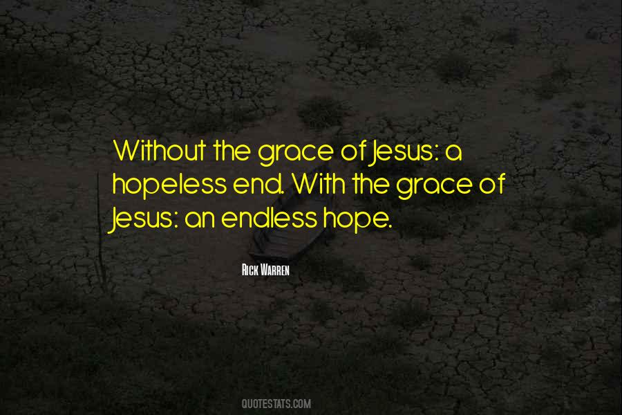 Grace Of Jesus Quotes #299855
